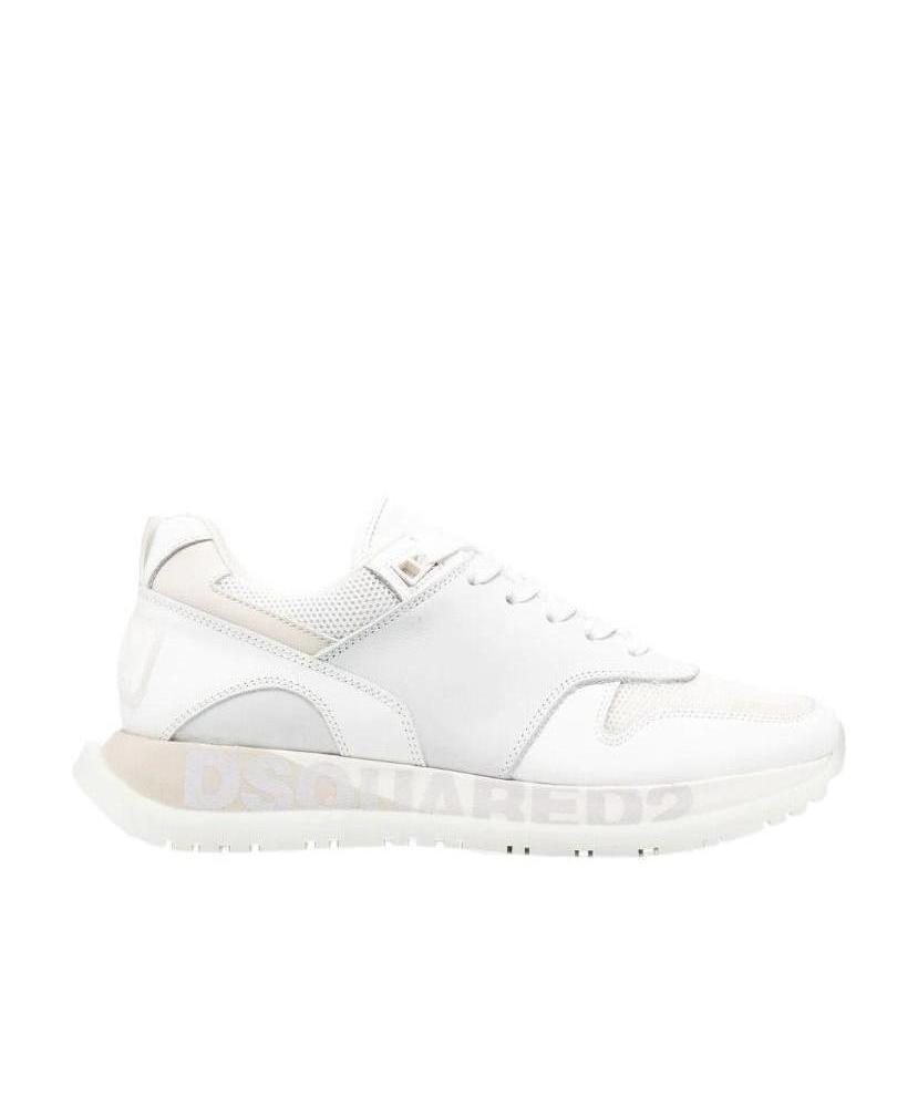 Dsquared2 Panelled Low-top Sneakers In White