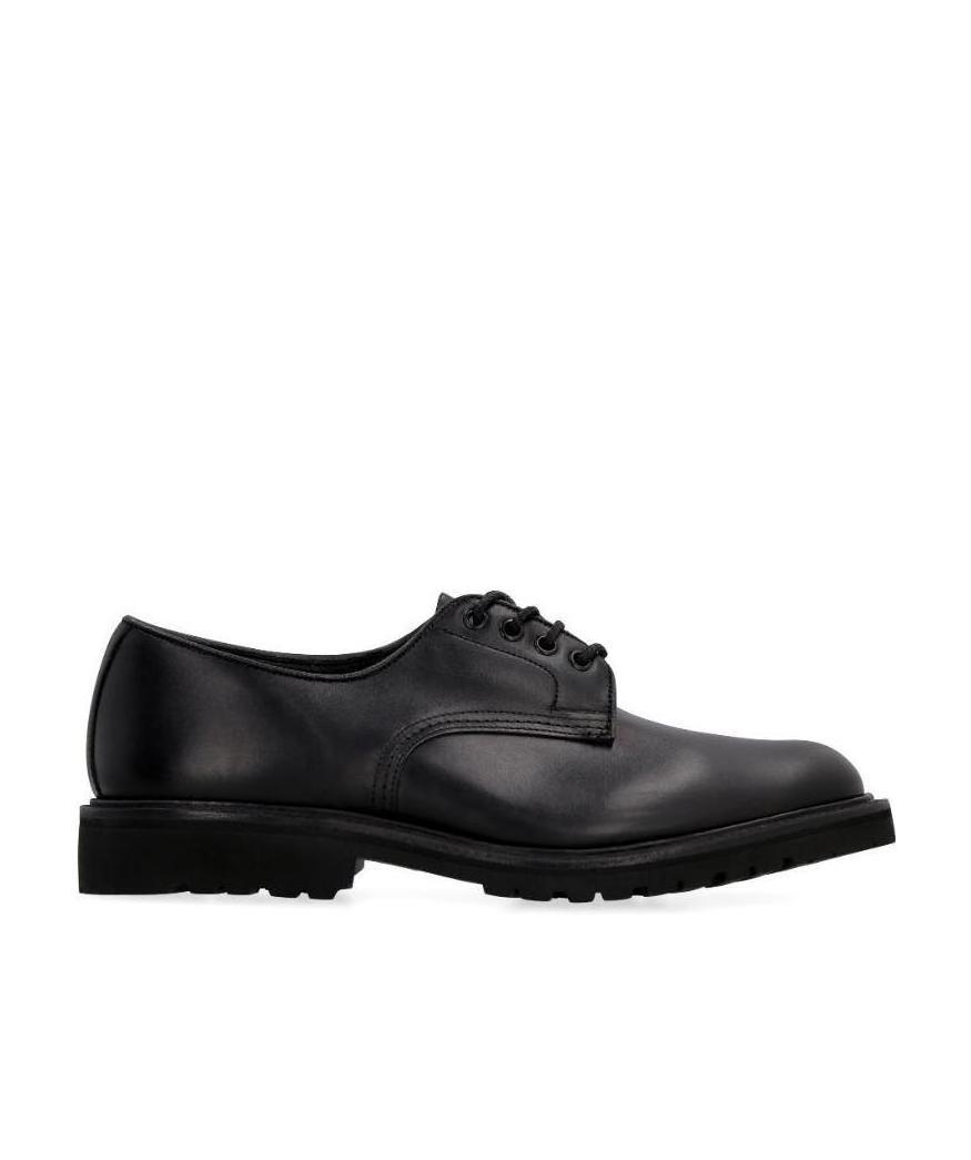 Tricker's Lace-up Derby Shoes In Black