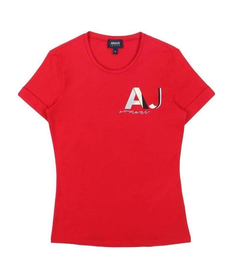 ARMANI JEANS LOGO PRINTED T-SHIRT