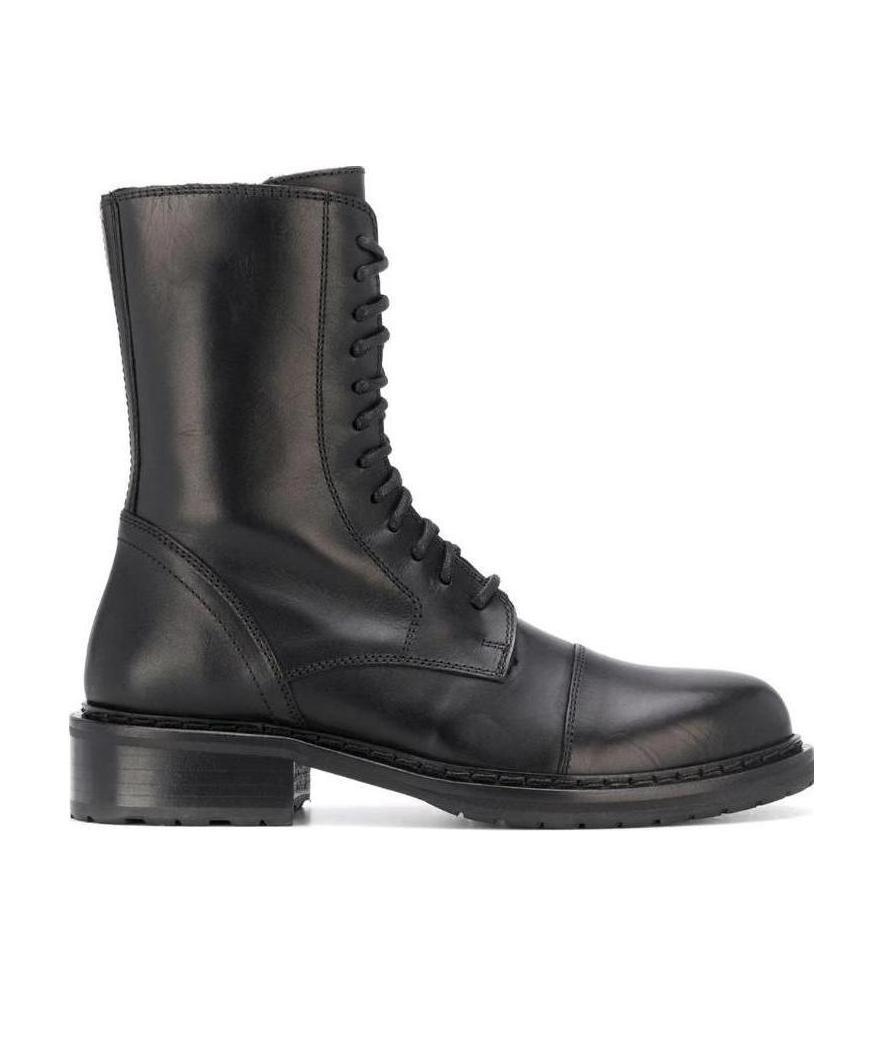 Ann Demeulemeester Zipper Boots In Black