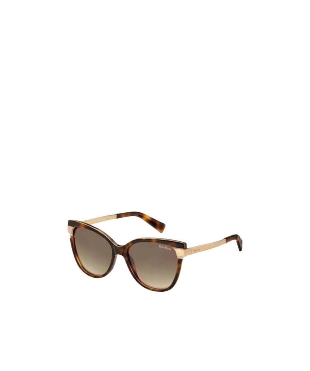 Max Mara Square Sunglasses In Brown