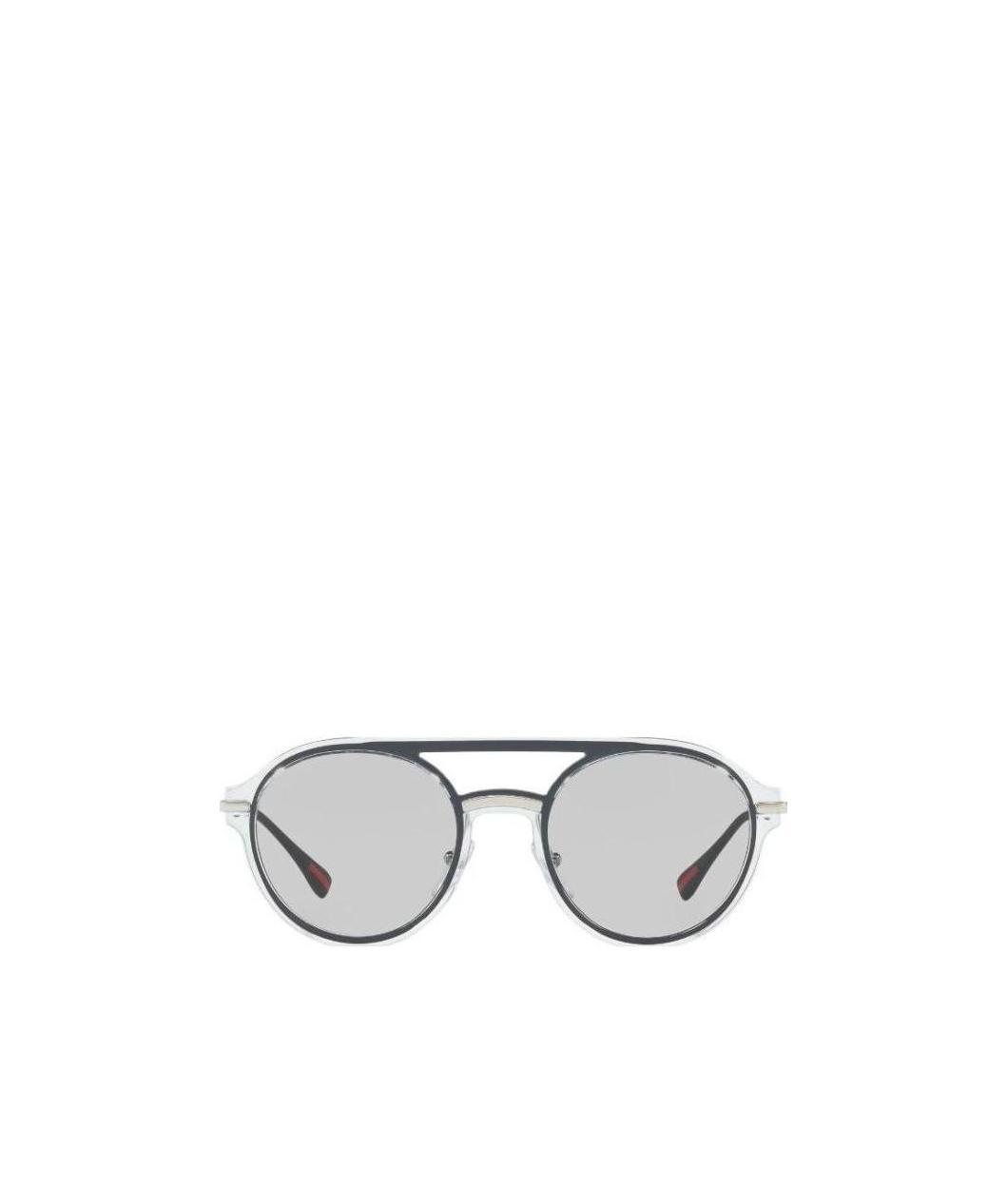 Prada Logo Sunglasses In White
