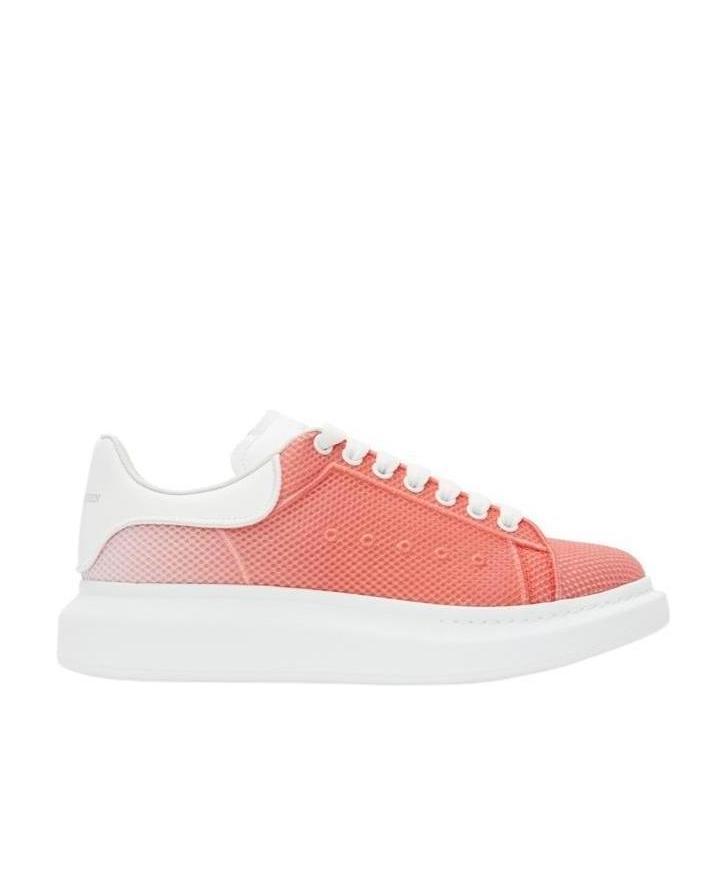 Alexander Mcqueen Degradè Oversized Sneakers In Red