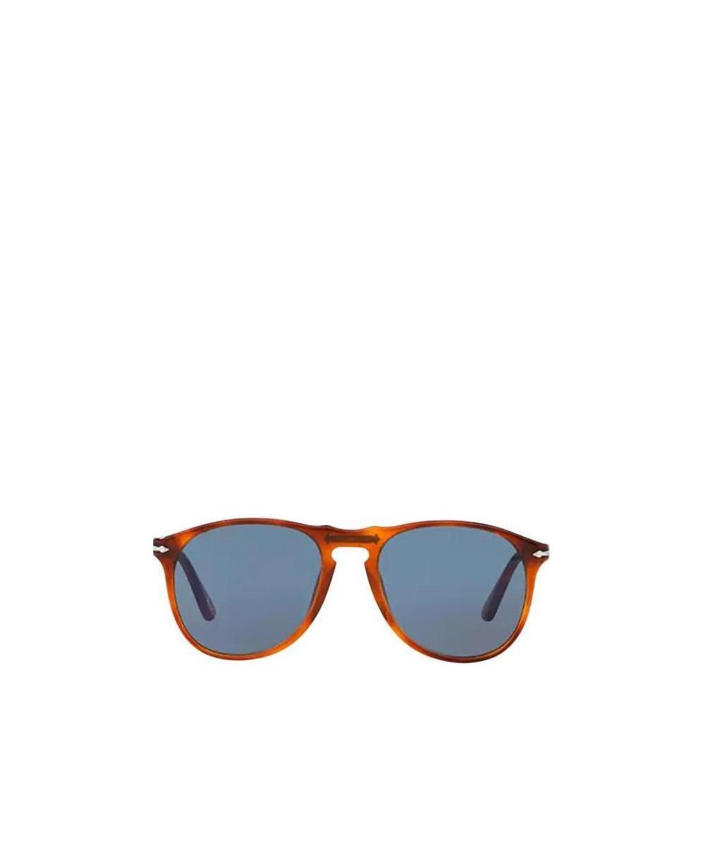 Persol Terra Di Siena Acetate Sunglasses In Blue