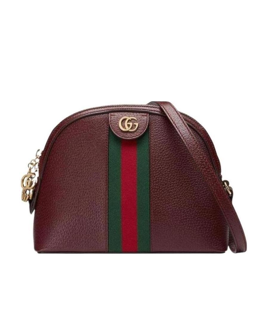 Gucci Ophidia Small Crossbody Bag In Red