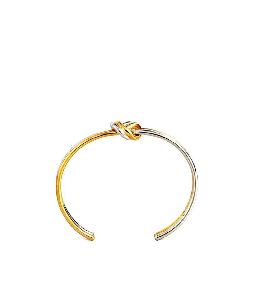Celine Knotted Design Bracelet In Yellow
