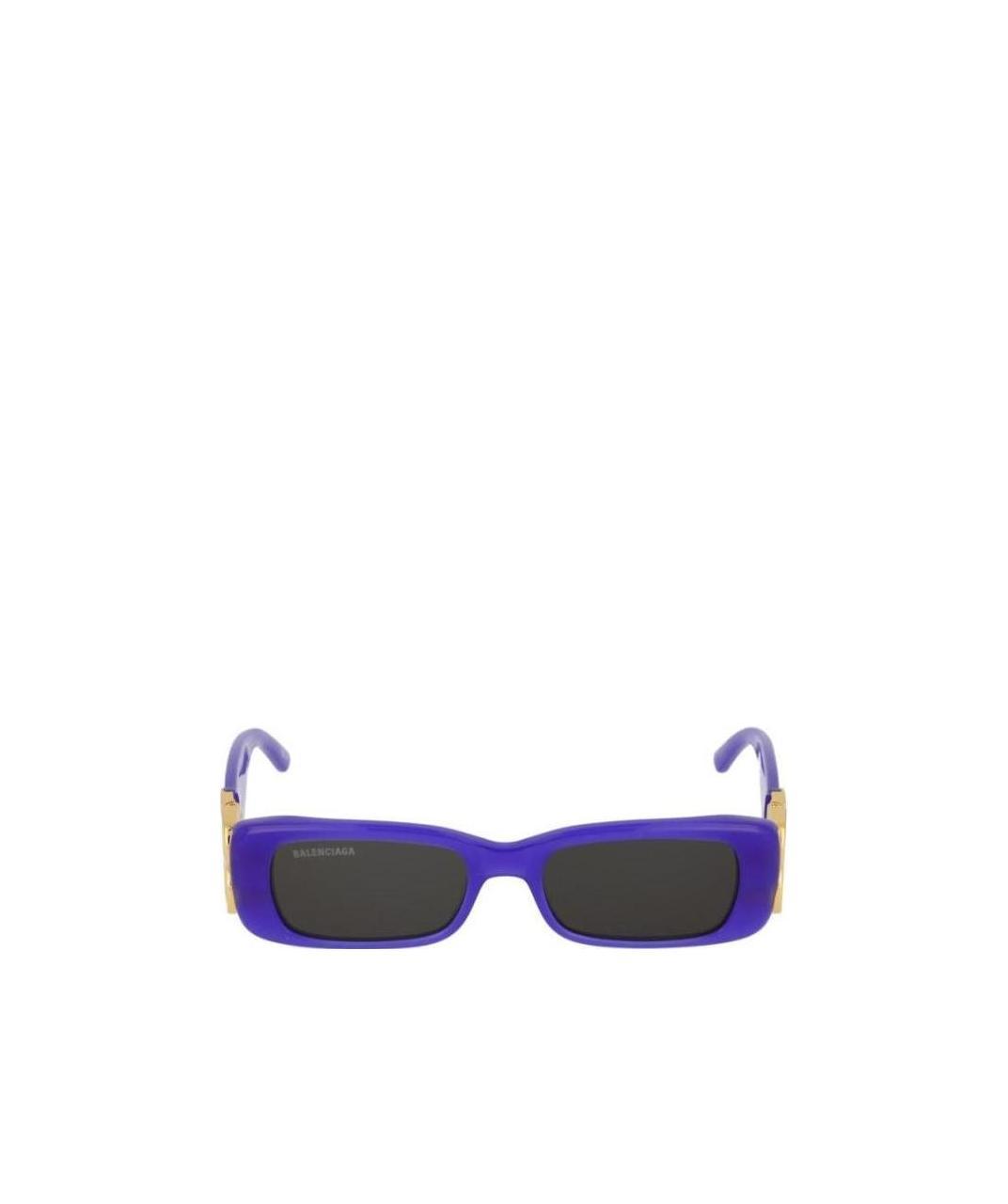 Balenciaga Violet Acetate Sunglasses In Black