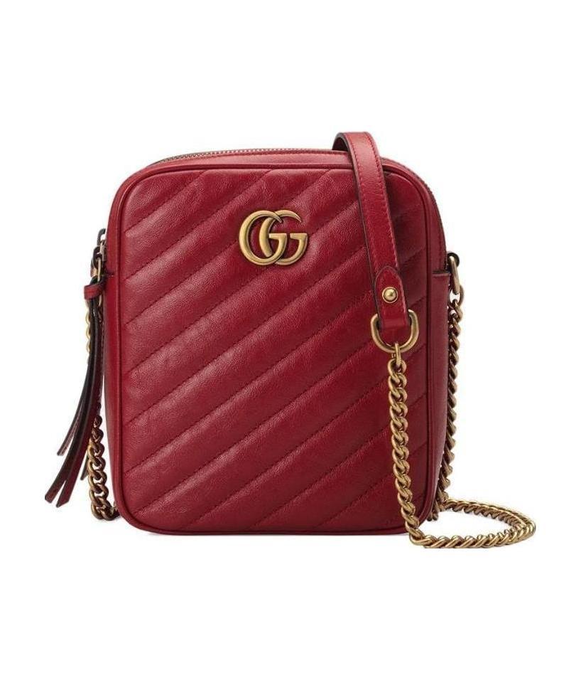 GUCCI GG MARMONT CHAIN SHOULDER BAG
