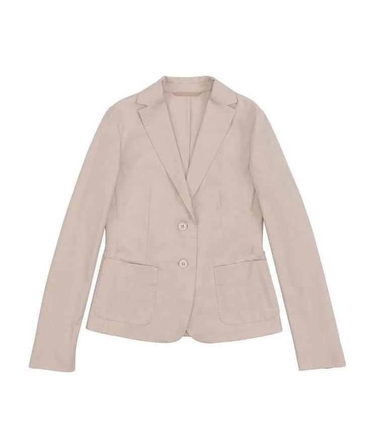 Max Mara Single-breasted Suit Jacket In Nude