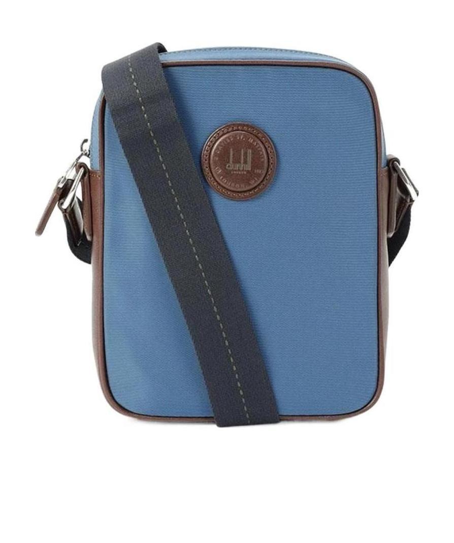 DUNHILL LOGO SHOULDER BAG 