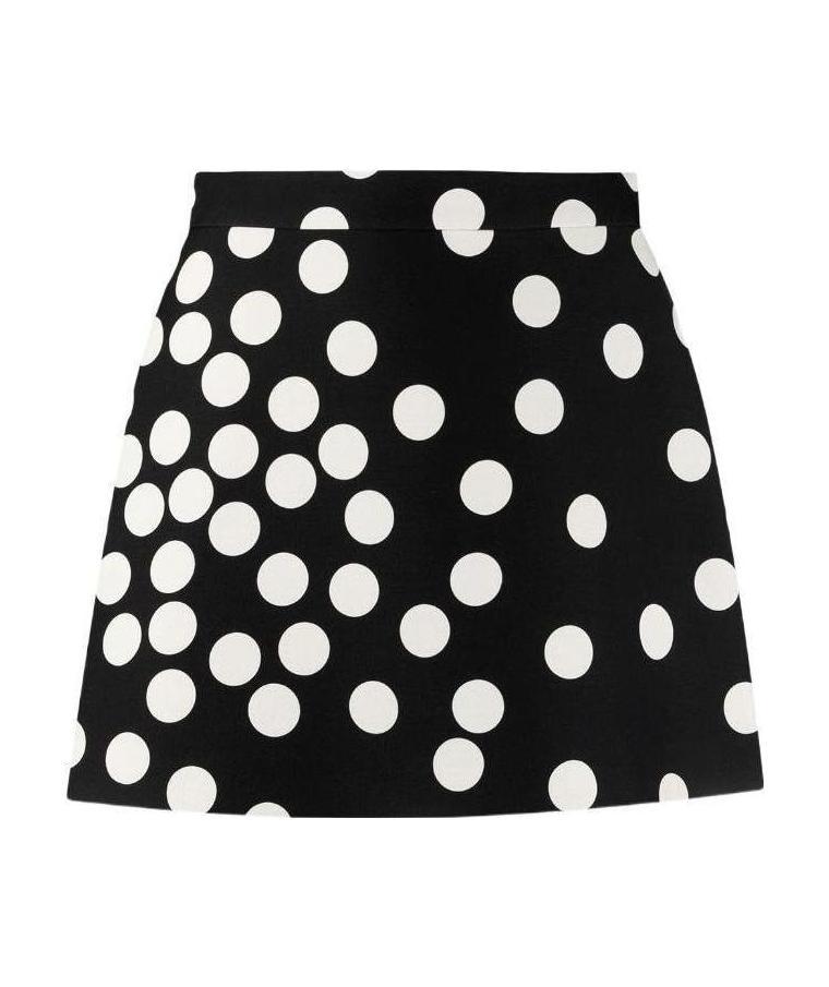 VALENTINO HIGH-WAISTED POLKA DOT SHORTS