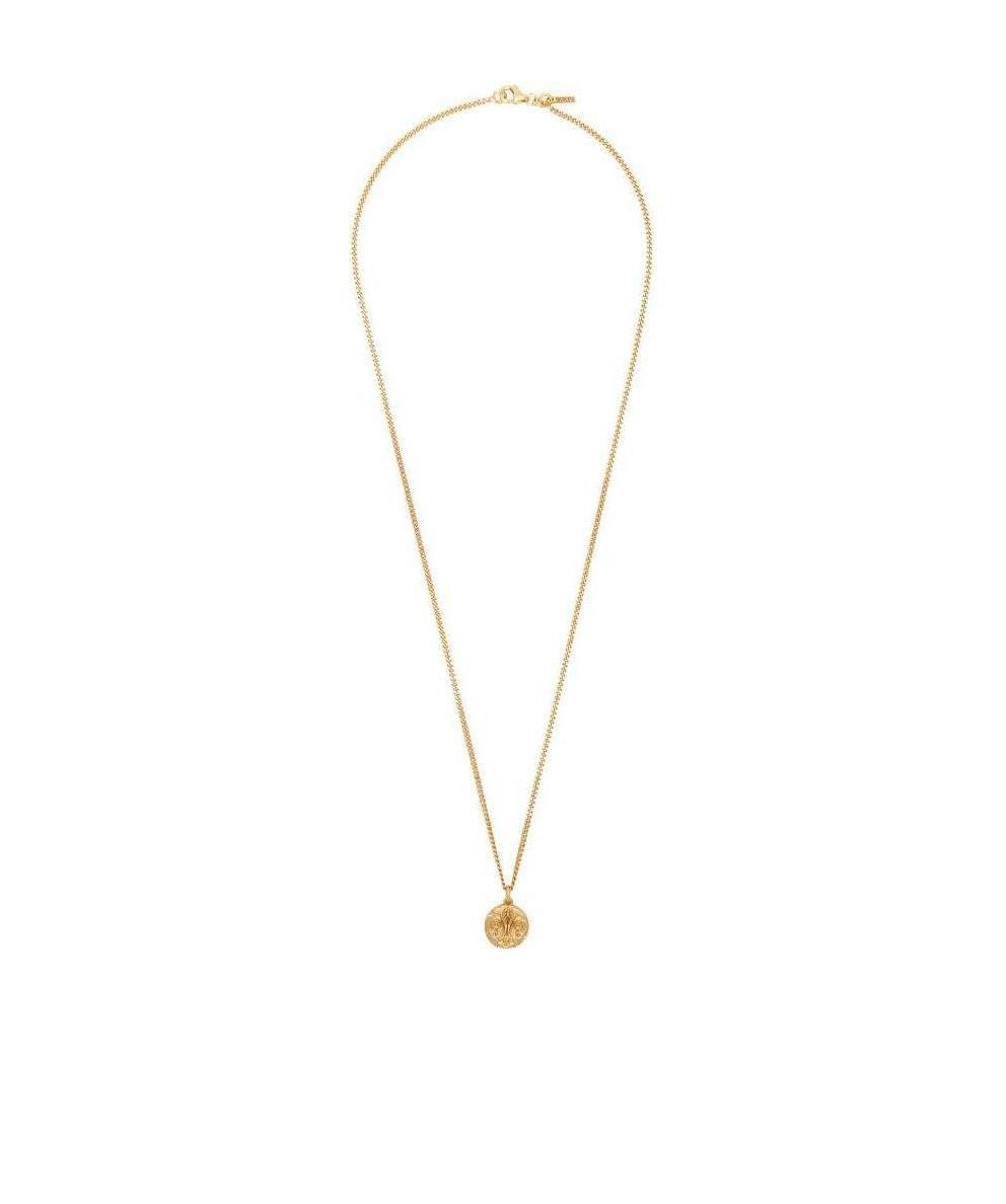 Emanuele Bicocchi Coin-pendant Necklace In Yellow