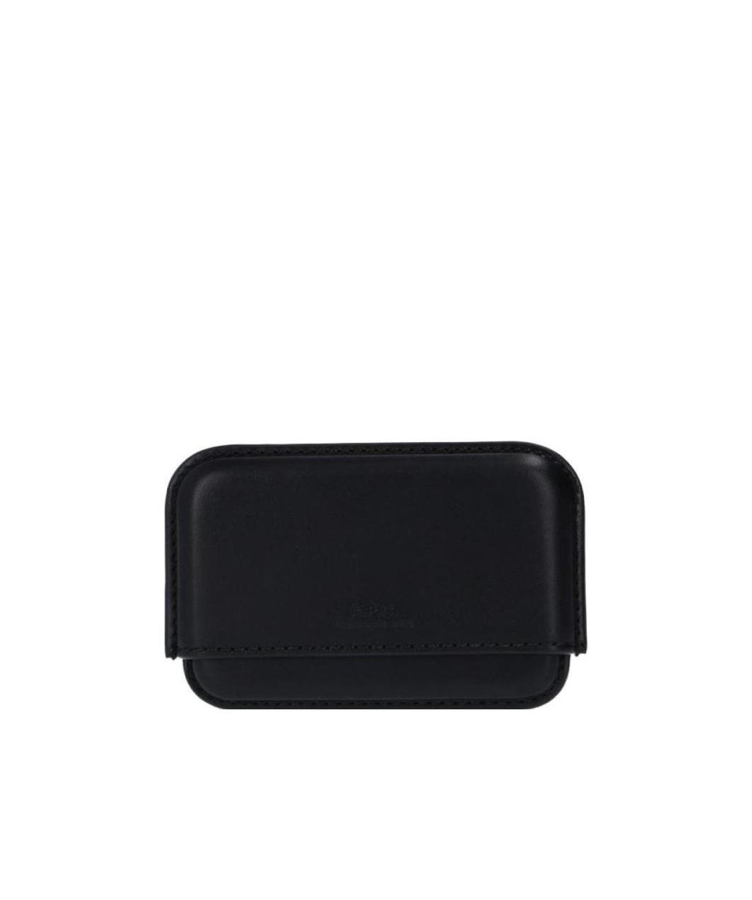 Apc Magna-carta Logo-embossed Cardholder In Black