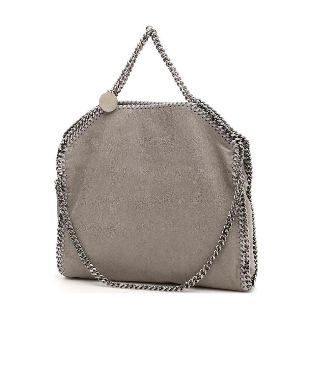 Stella Mccartney 3 Chain Falabella Tote Bag In Gray
