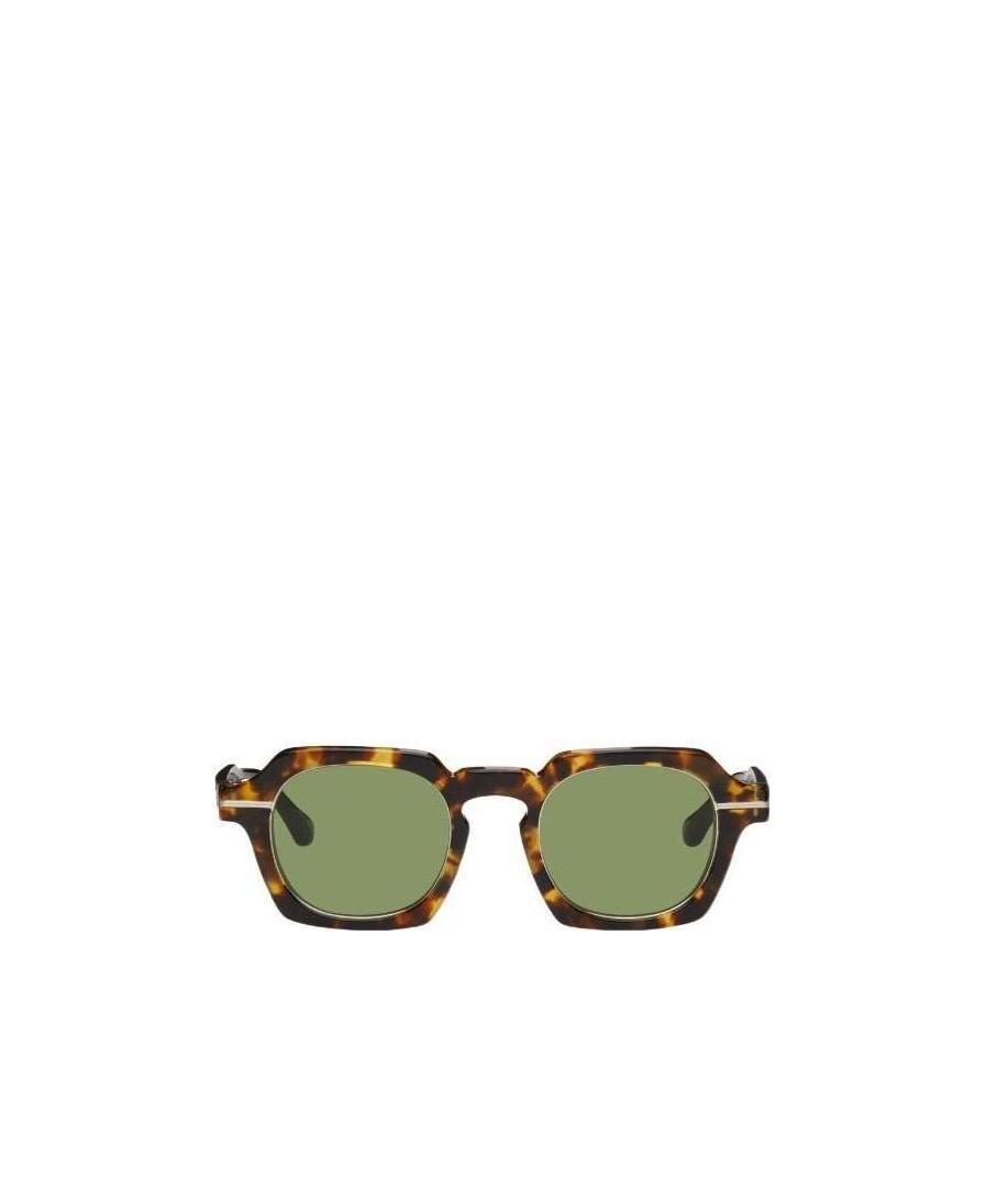 Matsuda Logo Sunglasses In Green