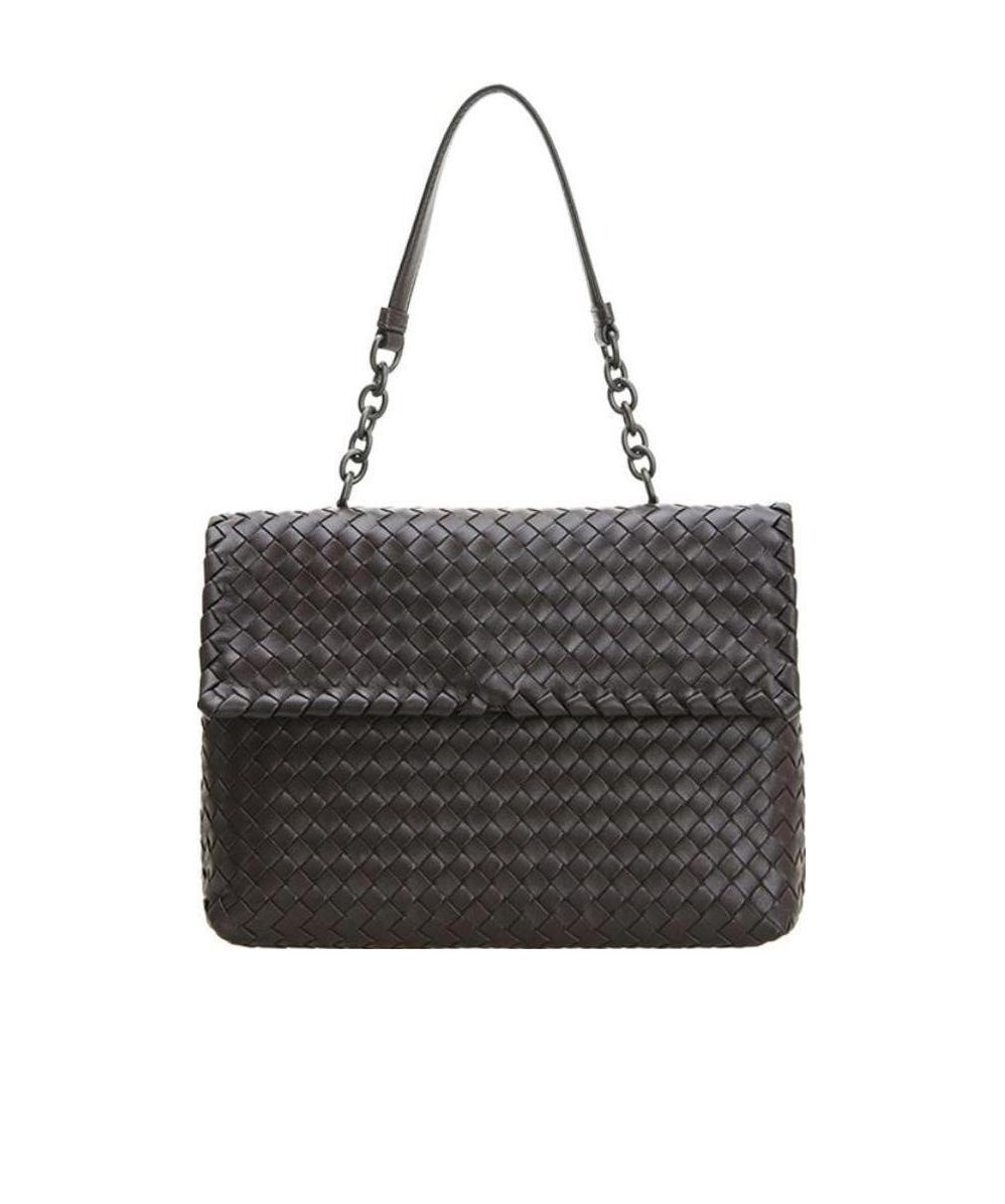 Bottega Veneta Logo Handbag In Black