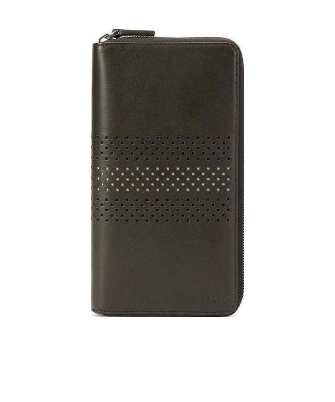 Bally Logo Wallet In Black