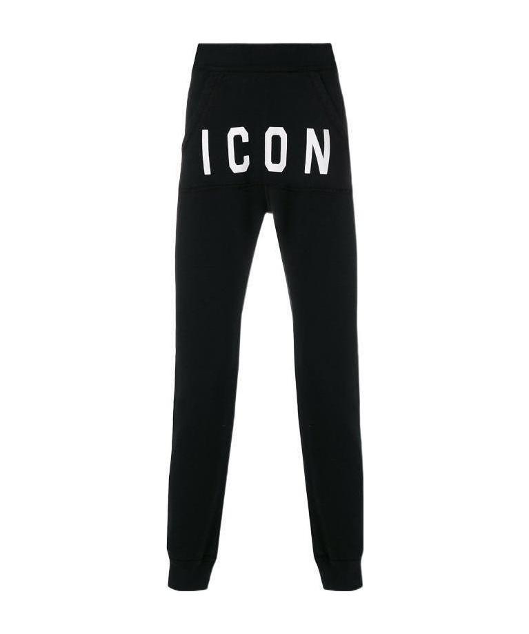 Dsquared2 Icon Logo Track Pants In Black