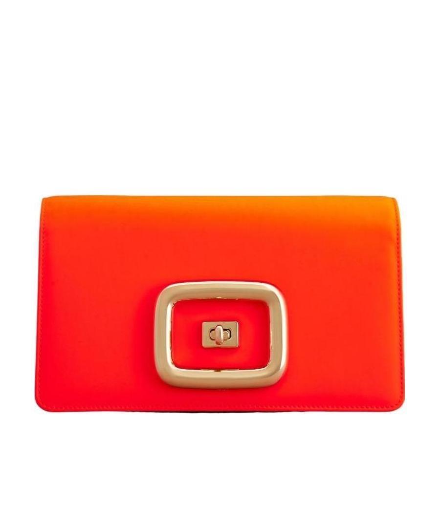 Roger Vivier Viv' Choc Mini Bag In Red