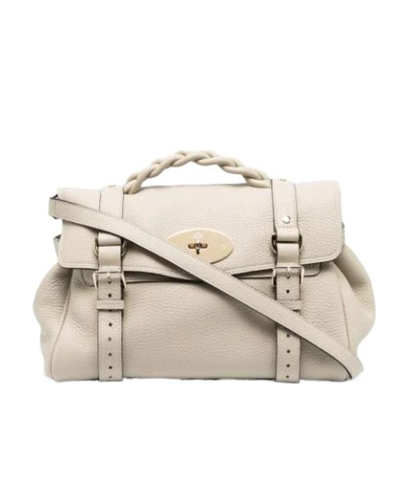 Mulberry Alexa Satchel Bag In Nude