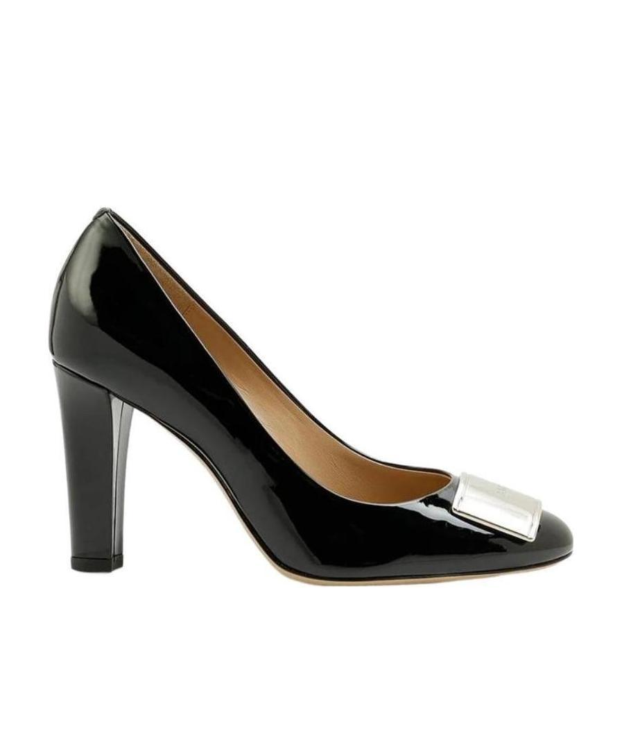 Bally Logo High Heels In Black