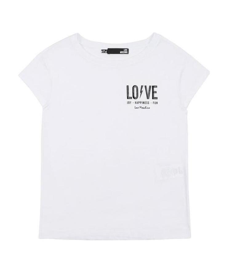 ARMANI JEANS ROUND COLLAR LOGO T-SHIRT