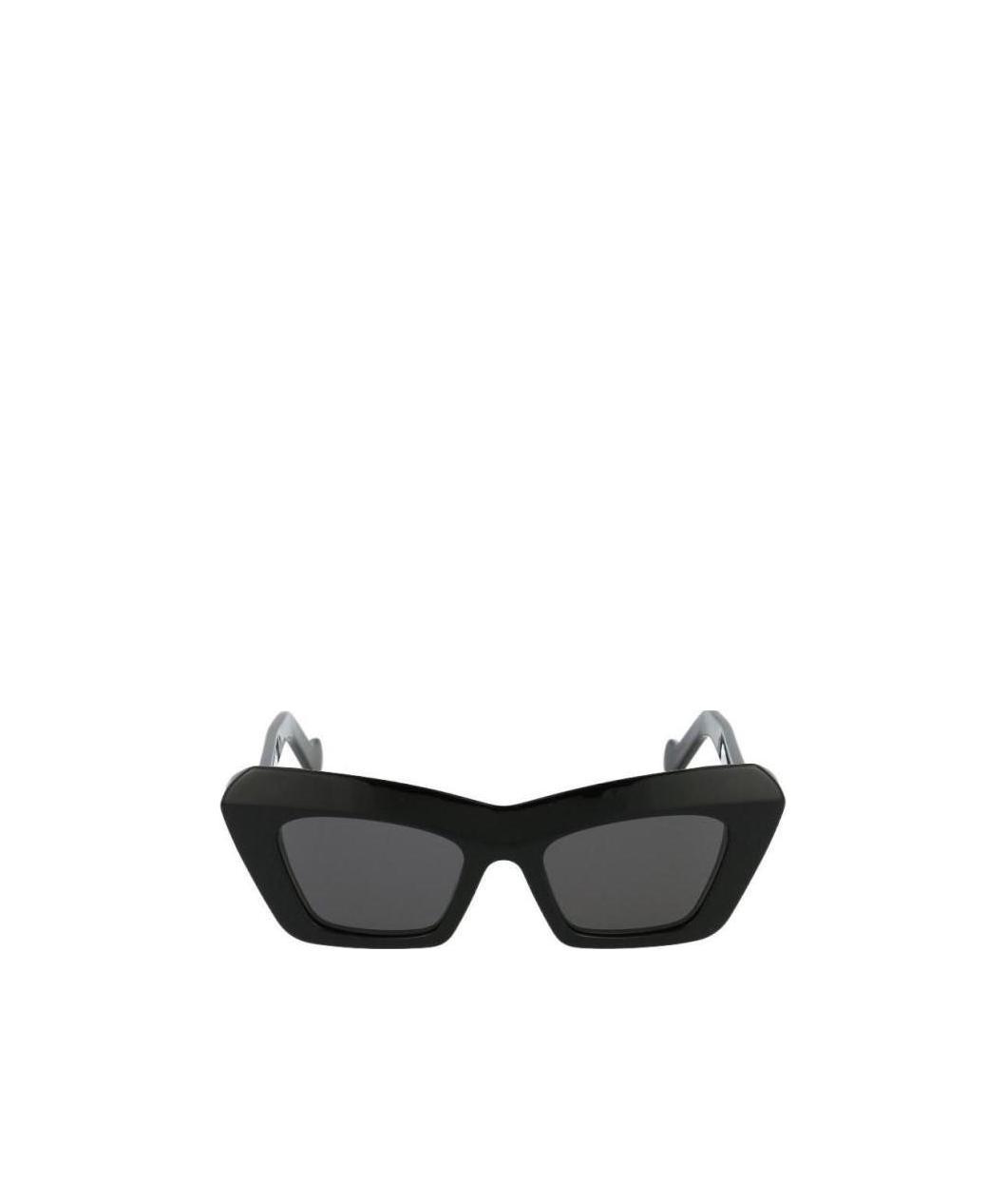 Loewe Oversized Cat-eye Frame Sunglasses In Black