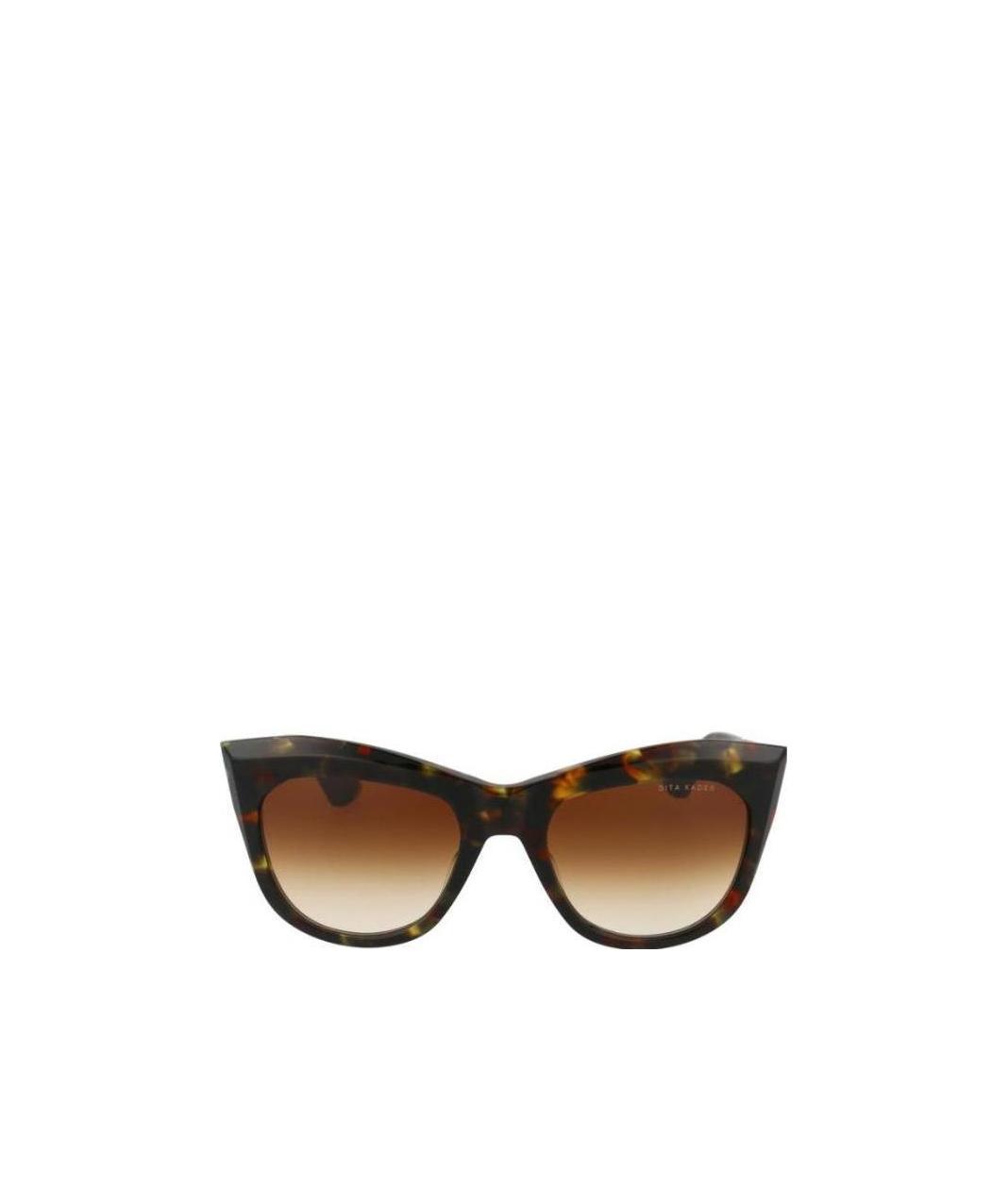 Dita Eyewear Extra-large Frame Sunglasses In Brown