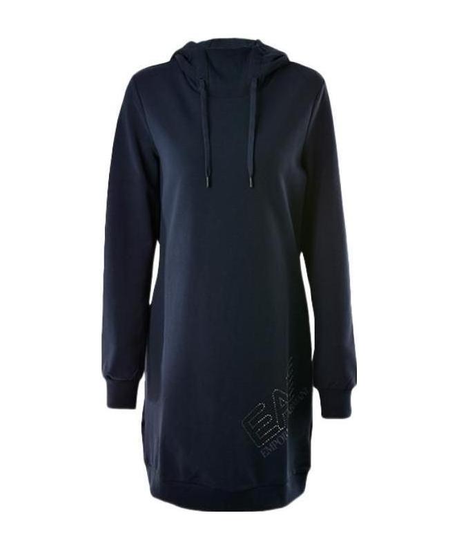 EA7 A DRESS WITH A HOT DIAMOND LOGO 