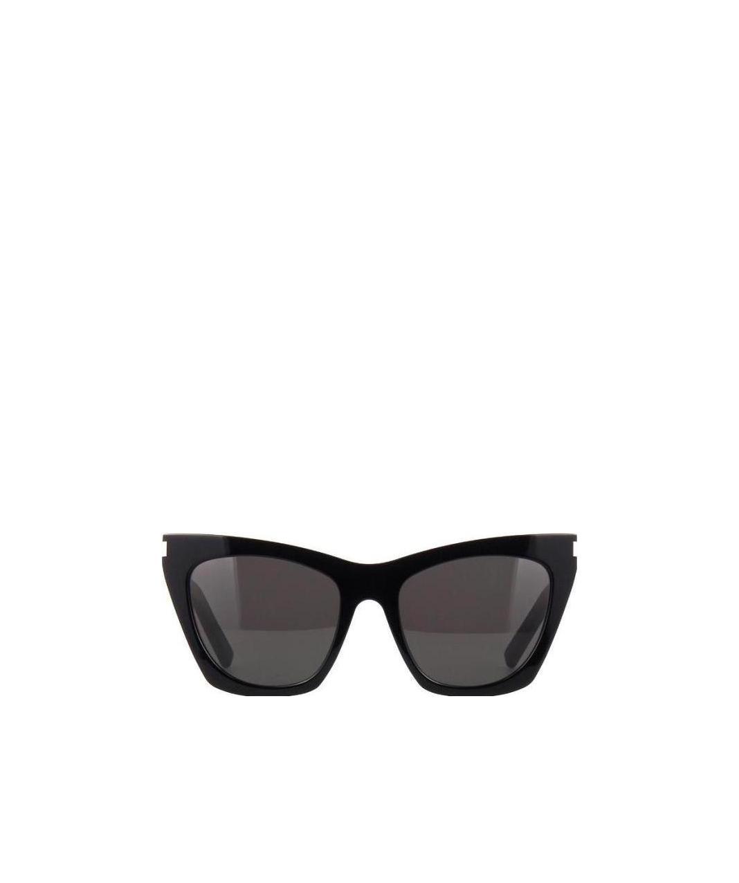 Saint Laurent Eyewear Kate Cat-eye Frame Sunglasses In Black