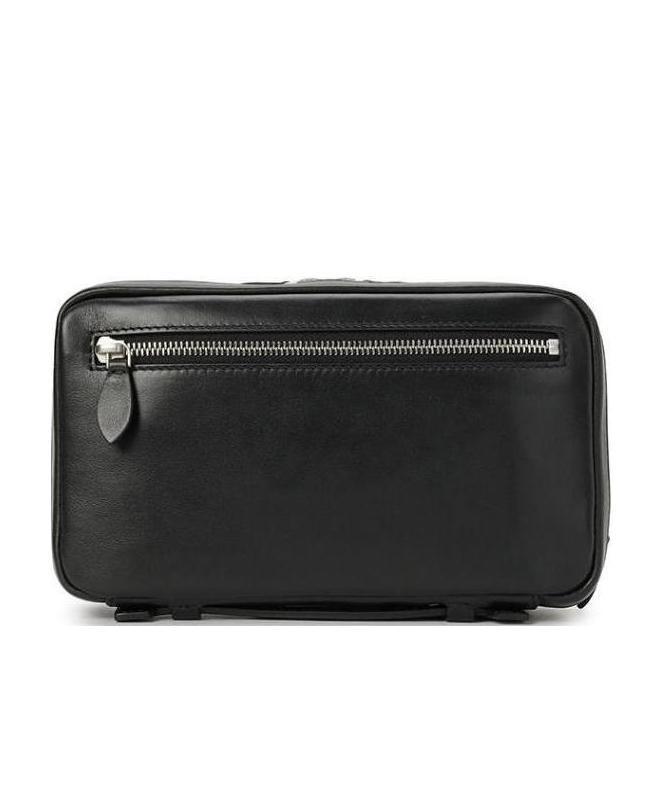 Emporio Armani Logo Details Handbag In Black