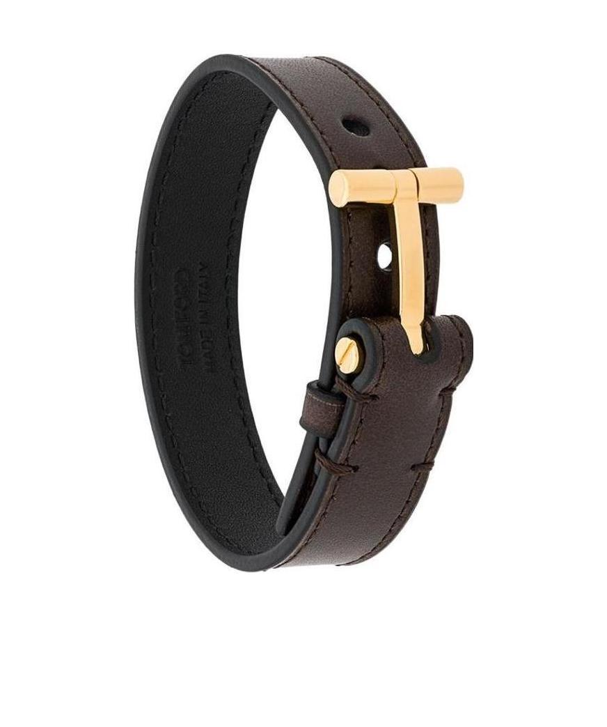 Tom Ford T Detailed Bracelet In Black