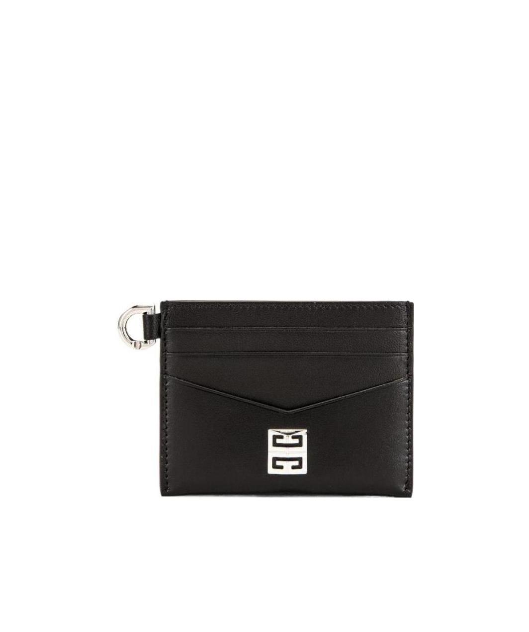 Givenchy Black 4g Card Holder In Black