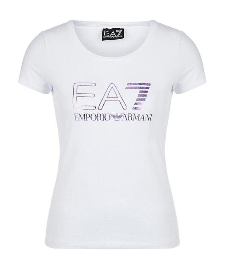 Emporio Armani Short-sleeved T-shirt In White