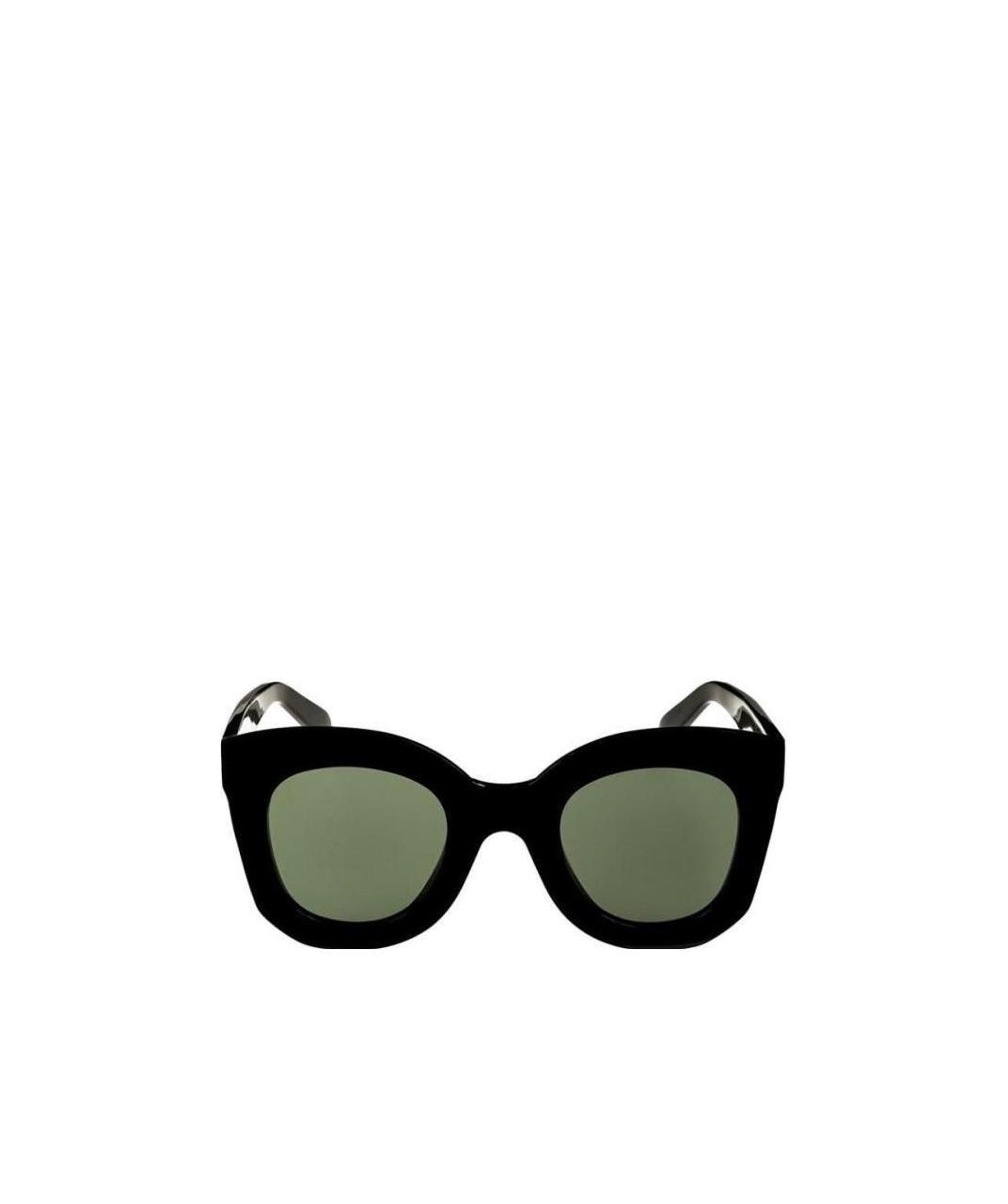 Celine Butterfly S005 Oversize-frame Sunglasses In Black