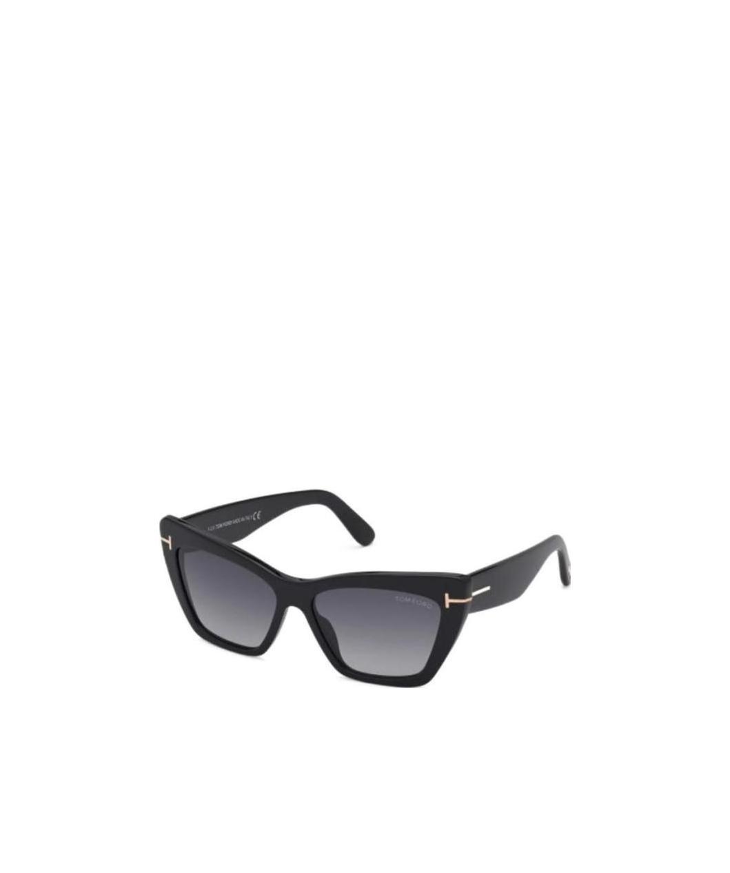 Tom Ford Eyewear Whyatt Butterfly Framed Sunglasses In Black