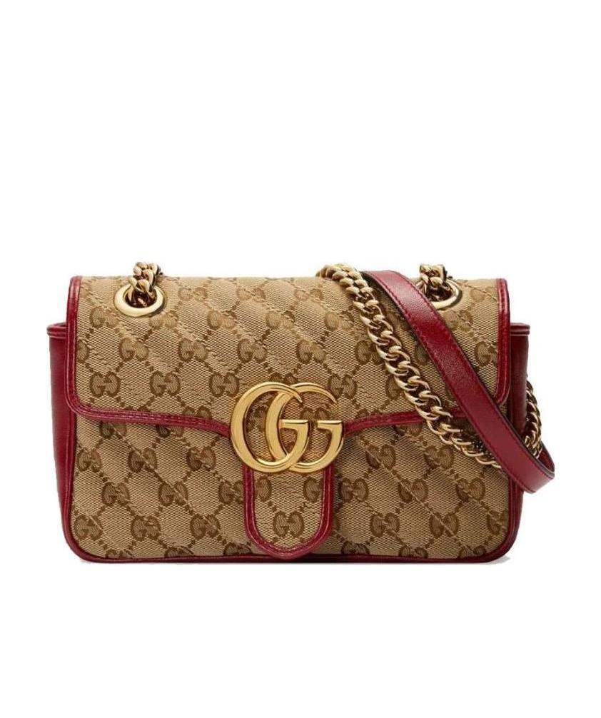 Gucci Marmont Mini Shoulder Bag In Multicolor