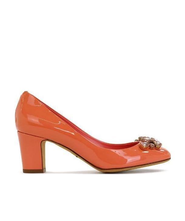 Dolce & Gabbana Crystal High Heels In Red