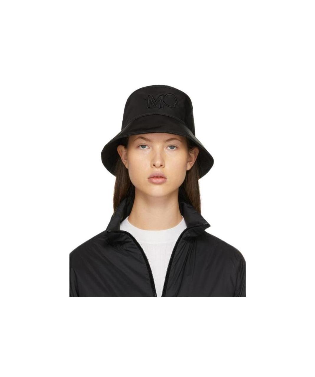 Moncler Logo-embroidered Gabardine Bucket Hat In Black