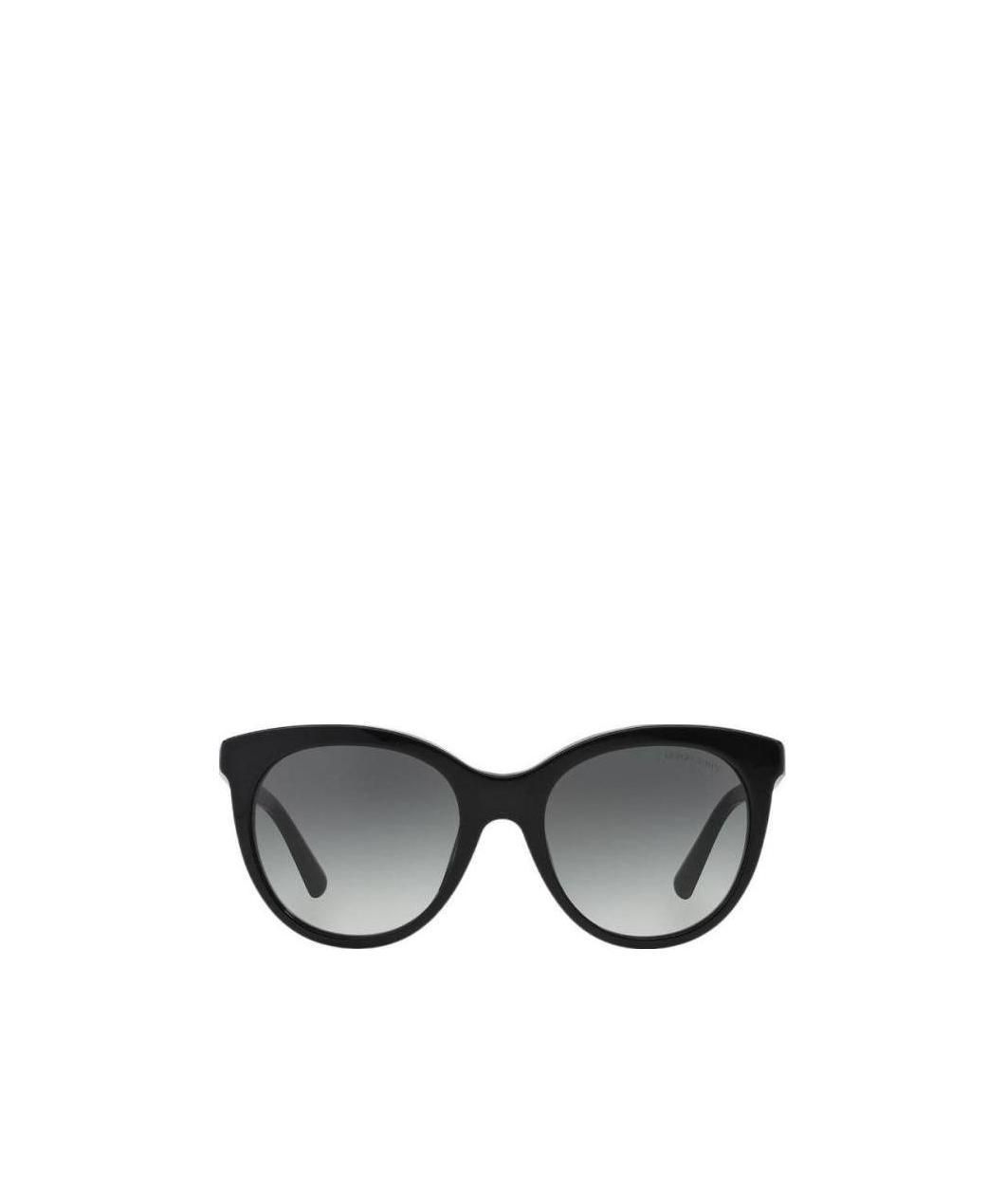 Giorgio Armani Logo Sunglasses In Gray
