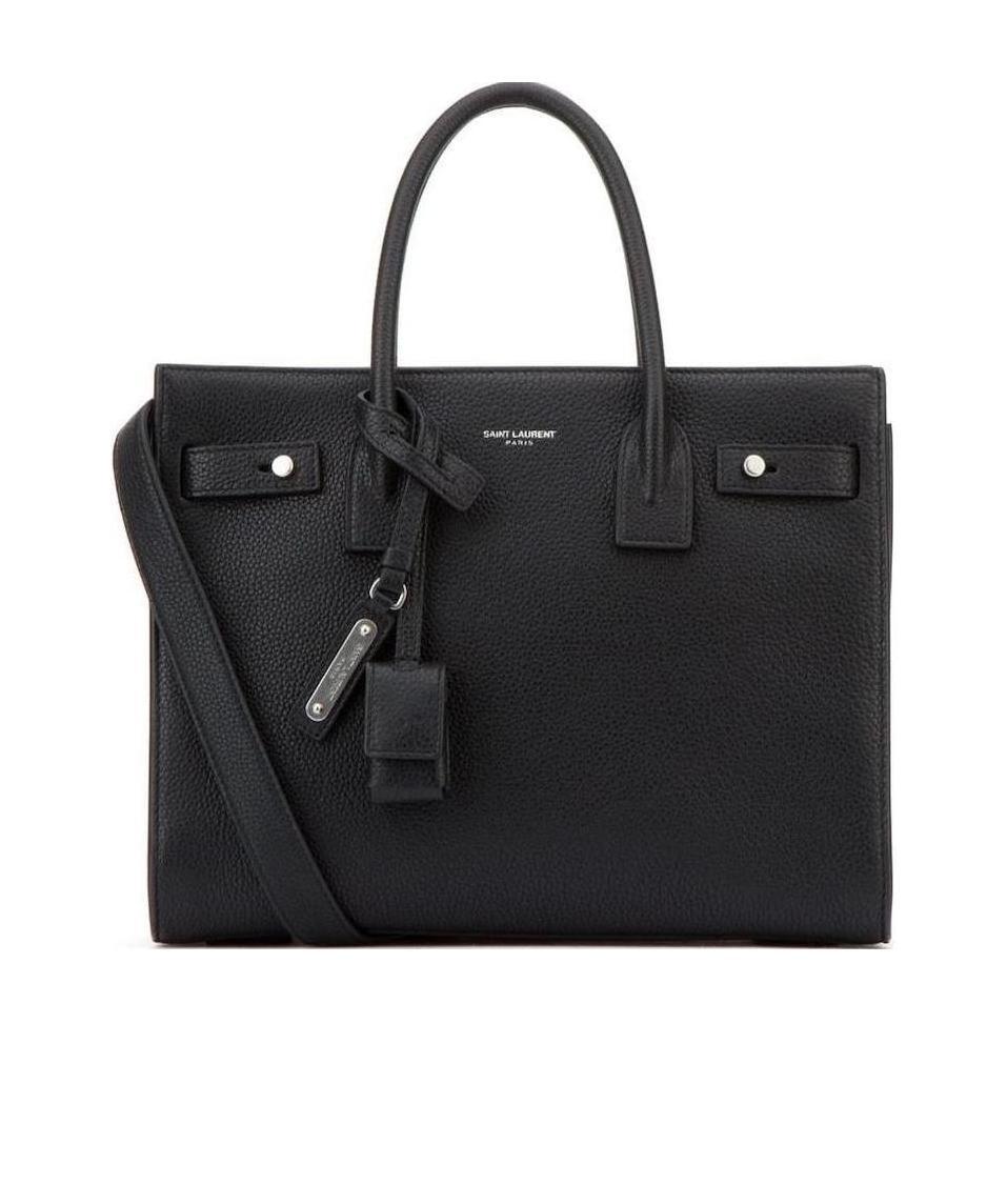 Saint Laurent Sac De Jour Tote Bag In Black