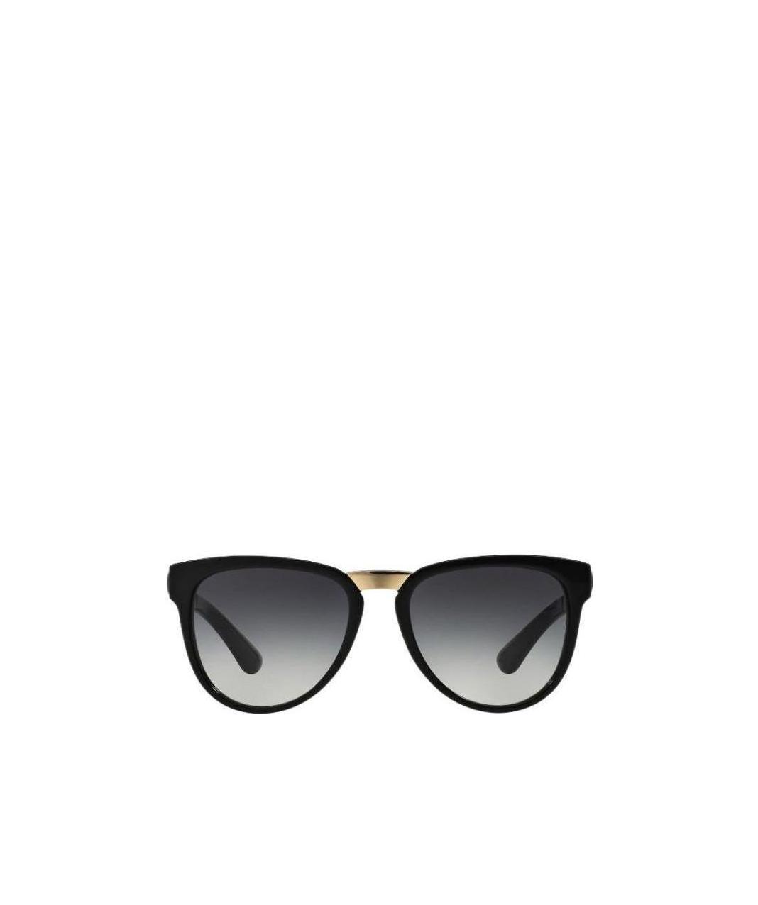 Dolce & Gabbana Logo Gradient Sunglasses In Black