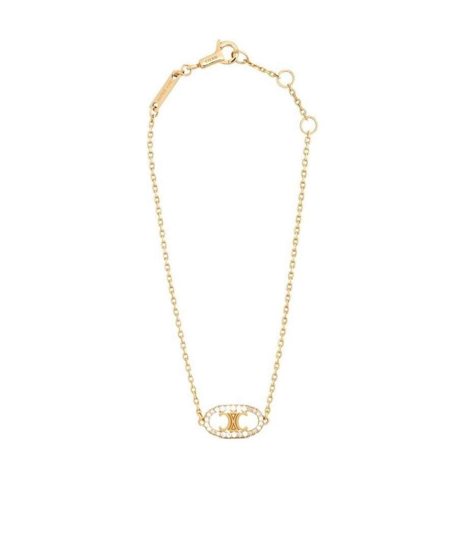 CELINE MAILLON TRIOMPHE BRACELET IN YELLOW GOLD AND DIAMONDS