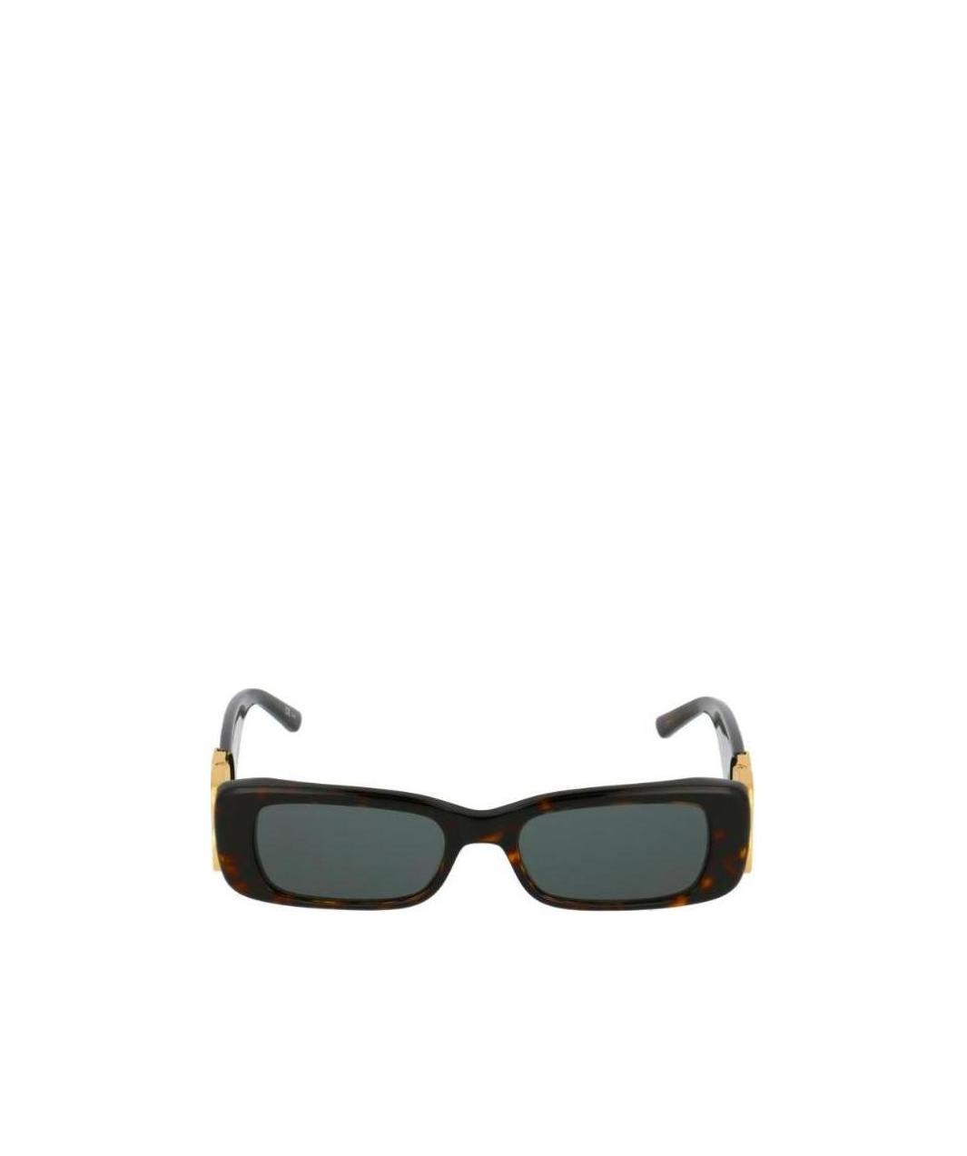 Balenciaga Grey Rectangular Ladies Sunglasses Bb0096s 002 51 In Gray