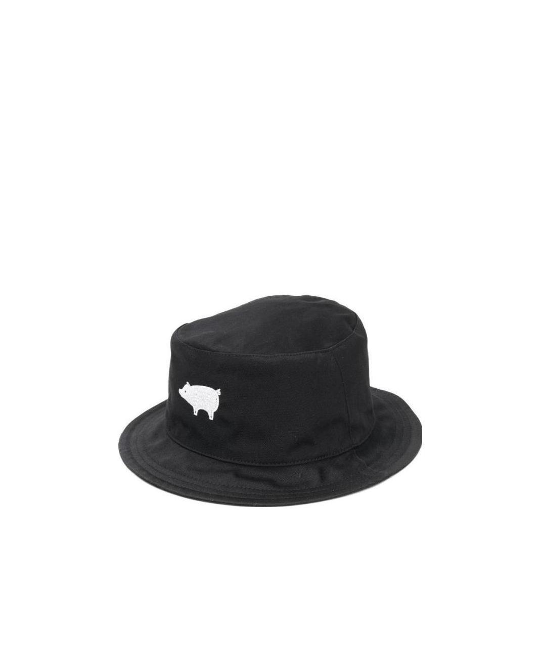 Thom Browne Icon Embroidered Bucket Hat In Black
