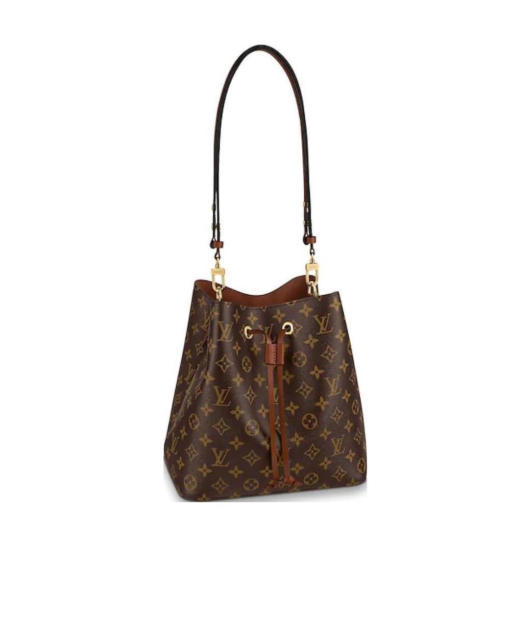 Pre-owned Louis Vuitton Medium Neonoe Bucket Bag In Brown