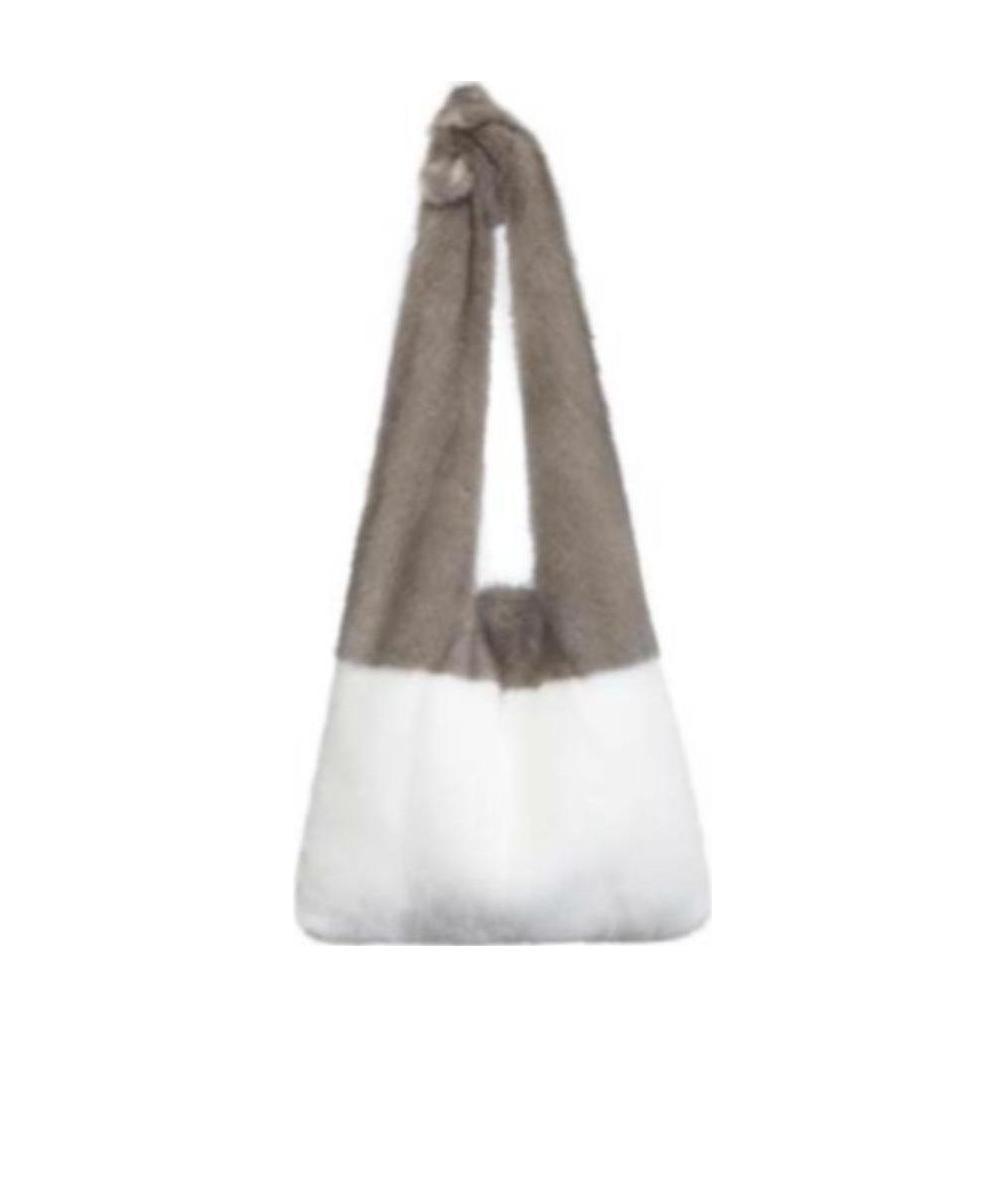 Simonetta Ravizza Logo Handbag In White