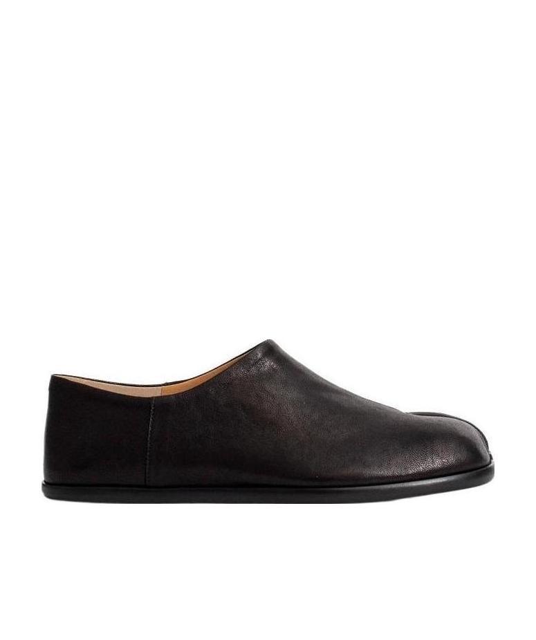 Maison Margiela Tabi Mules In Black