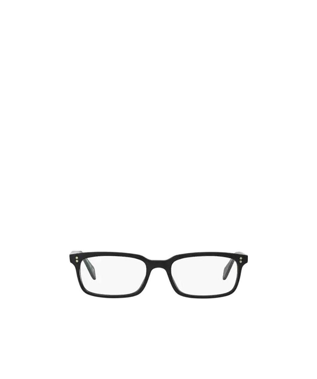 Oliver Peoples Rectangular Frame Glasses In Black