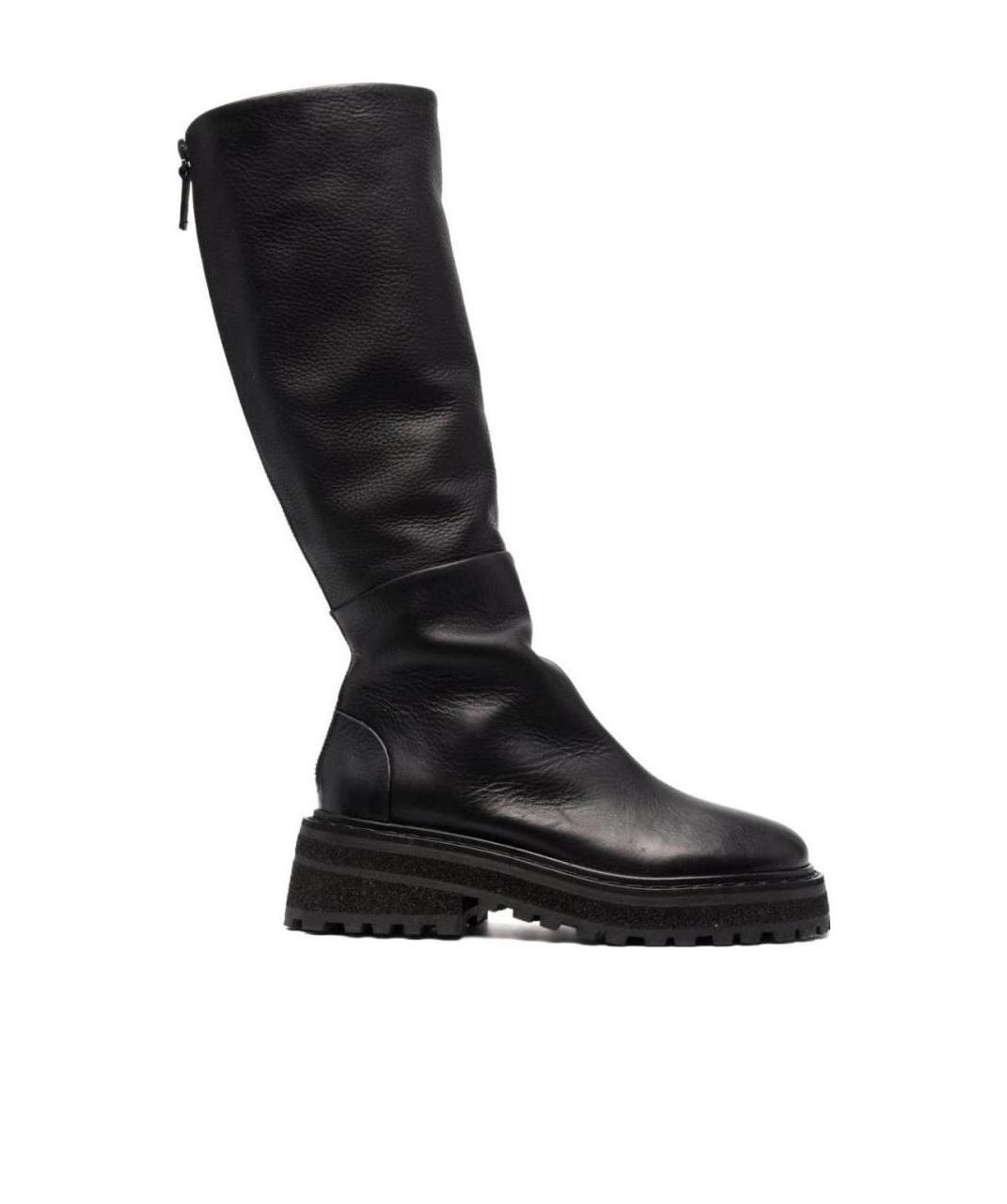 Marsèll Chunky-sole Leather Boots In Black